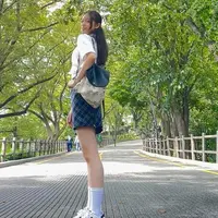 Dalam akun Instagram, Nada Tarina Putri diketahui tengah berada di Korea Selatan. Wanita yang dikenal dengan keahlian tari baletnya ini terlihat begitu menikmati momen liburannya di negeri gingseng. (Liputan6.com/IG/@nada_tarina_putri)
