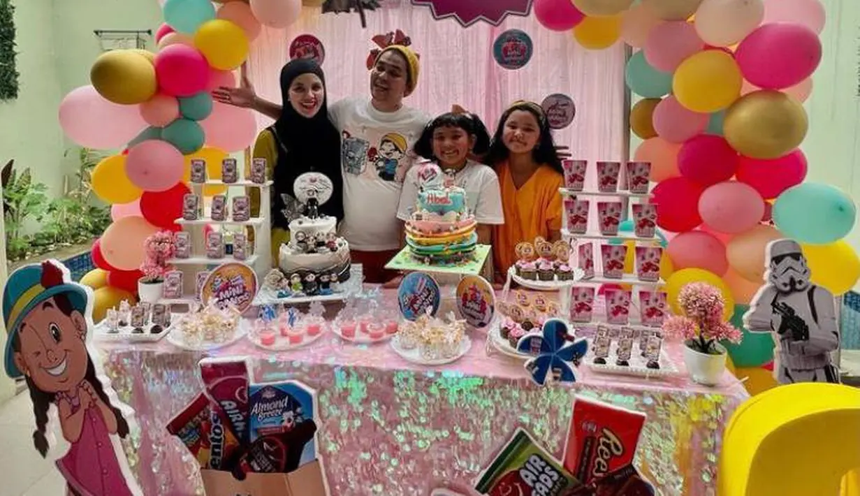 Kebersamaan Indra Bekti dan Keluarga Pada Perayaan Ulang Tahun Putrinya (Instagram/indrabekti)