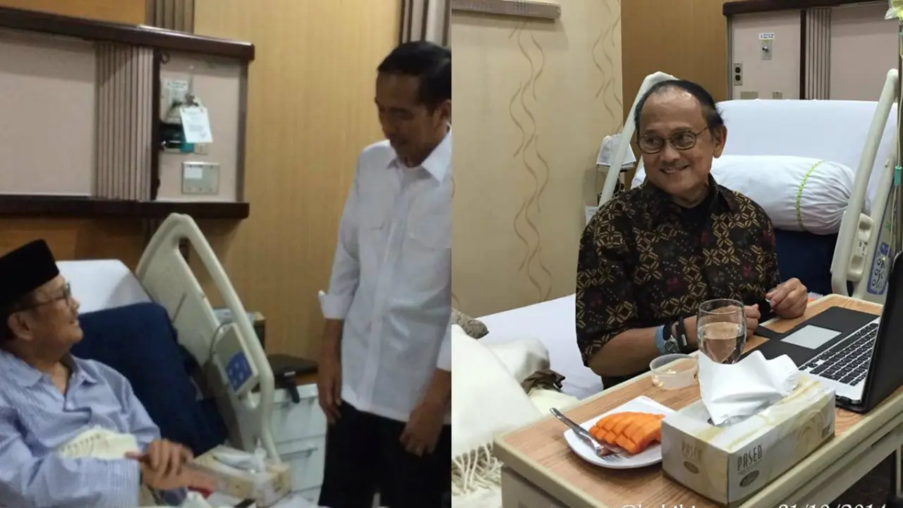 Kesehatan Membaik, BJ Habibie Mulai 'Online' dari RSPAD