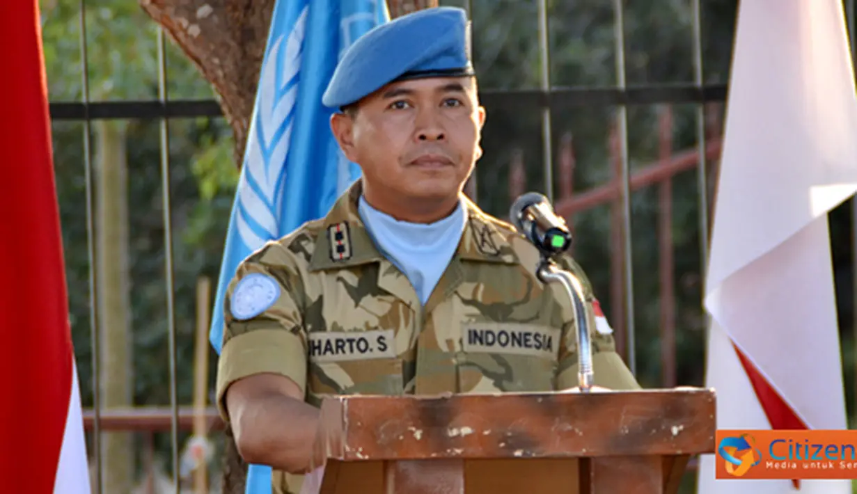 Citizen6, Lebanon: Dalam amanatnya, Komandan Indobatt mengatakan, bantuan ini salah satu wujud kepedulian UNIFIL dan Indobatt terhadap kebutuhan warga Lebanon Selatan dalam hal kebersihan dan kesehatan lingkungan. (Pengirim: Badarudin Bakri).