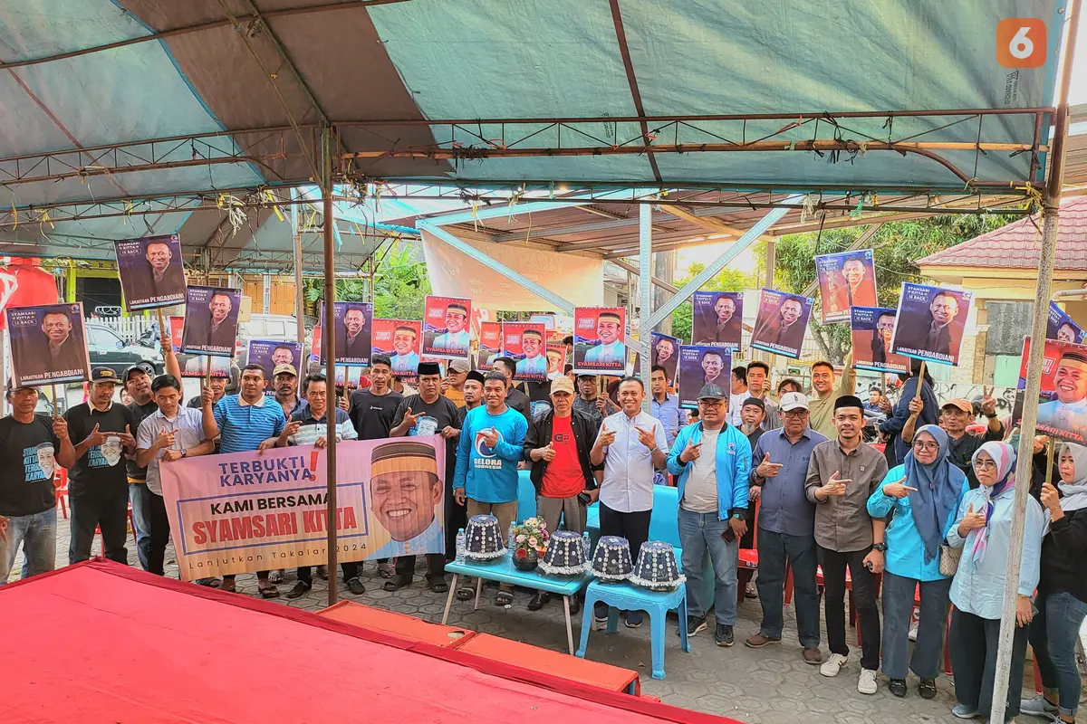 Syamsari Kitta, Cagub Petahana di Kabupaten Takalar meminta pendukungnya membuat politik riang gembira pada pilkada tahun ini.