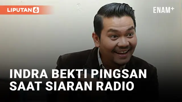 VIDEO: Indra Bekti Pingsan saat Siaran Radio, Diduga Pendarahan Otak