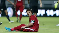 Pemain depan Timnas Indonesia U-19, Egy Maulana Vikri saat laga persahabatan melawan Thailand U-19 di Stadion Wibawa Mukti, Cikarang, Minggu (8/10). Egy masuk dalam 60 remaja terbaik di dunia versi The Guardian. (Liputan6.com/Helmi Fithriansyah)