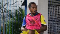 Oktovianus Maniani, Persiba Balikpapan.(Bola.com/Nicklas Hanoatubun)