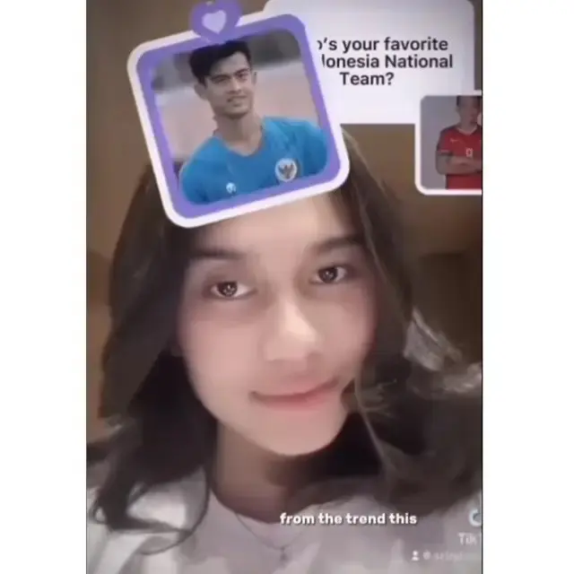 6 Bukti Azizah Salsha Suka Arhan Sejak Dulu, Filter Favorit Hingga Nonton Timnas
