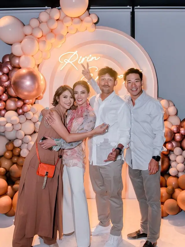 Pesta ulang tahun Ririn Ekawati (Foto: Instagram/ririnekawati/ gerilaksamana)