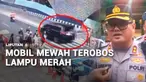 Pengemudi mobil mewah menerobos lampu merah, pada pelican crossing Halte Bundaran HI, Jakarta Pusat. Padahal banyak pejalan kaki yang tengah menyebrang jalan. Seorang petugas keamanan memukul badan mobil, tetapi pengendara mobil tidak terima. Cekcok ...