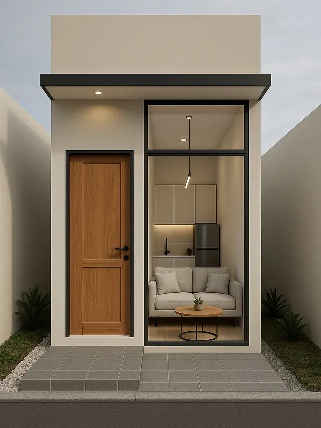 Desain Rumah Minimalis 3x6 Meter