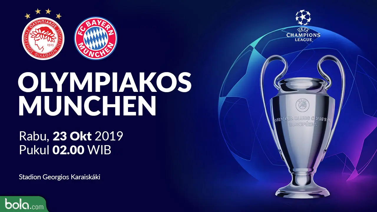 Olympiakos Piraeus Vs Bayern Munchen