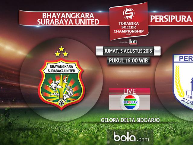 Prediksi Bhayangkara Surabaya United Vs Persipura Intip Arema Tsc 2016 Bola Com