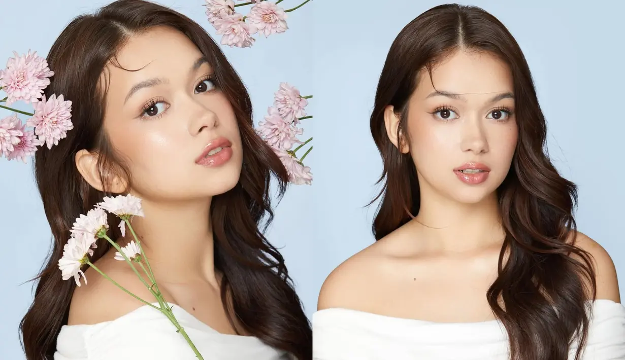 Rebecca Klopper buktikan tidak perlu makeup tebal untuk terlihat cantik natural di foto terbaru [@rklopper]
