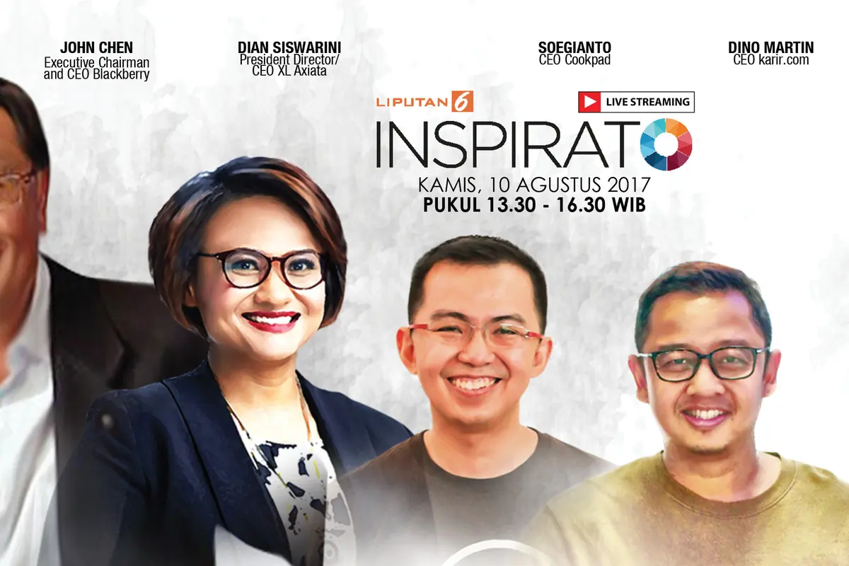 Saksikan INSPIRATO Bersama 4 Petinggi Perusahaan Teknologi