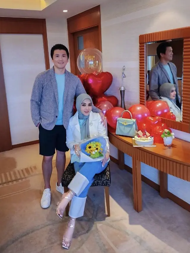 Potret Mewah Syahrini Merayakan Ulang Tahun ke-43