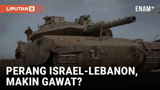 VIDEO: Konflik Dengan Lebanon, Israel Persiapkan Pos Artileri Baru