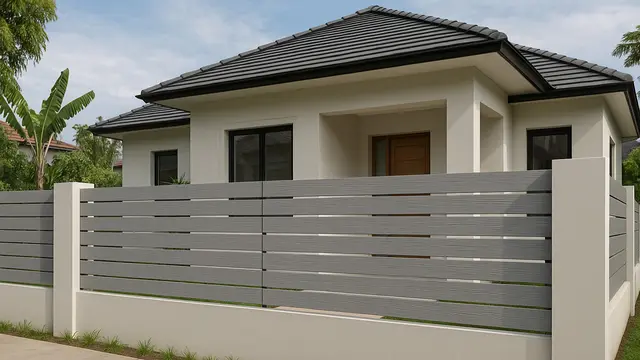 Model Pagar Tembok Tanpa Besi yang Lagi Hits/Ilustrasi AI