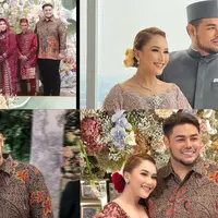 Ivan Gunawan makin lengket dengan keluarga Ayu Ting Ting di resepsi Syifa. Minta restu menikah?