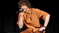 Jack Harlow berbicara di atas panggung saat pemutaran film "White Men Can't Jump" di New York pada tanggal 15 Mei 2023 di AMC Lincoln Square, New York City. (Noam Galai/Getty Images untuk 20th Century Studios/AFPNoam Galai/GETTY IMAGES NORTH AMERICA/Getty Images via AFP)