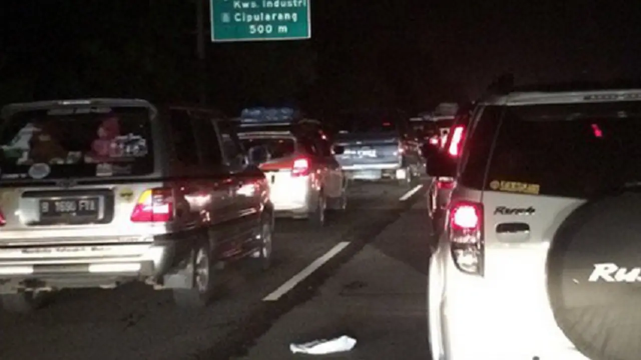 Kemacetan Tol Cikampek