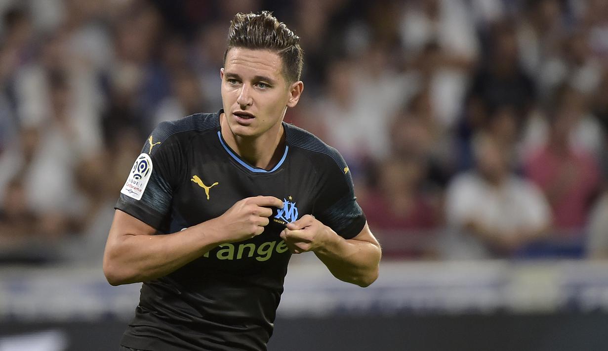 6. Florian Thauvin (Marseille) - 7 gol dan 2 assist (AFP/Romain Lafabregue)