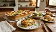 Resep Lasagna Bayam Pedas yang Creamy dan Anti Lembek
