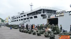 Citizen6, Sumatera Barat: Pasukan dari TNI Angkatan Darat itu kembali ke kesatuan induk usai melaksanakan tugas Opspamrahwan sekitar enam bulan di Maluku dan Maluku Utara. (Pengirim: Dispenkolinlamil).
