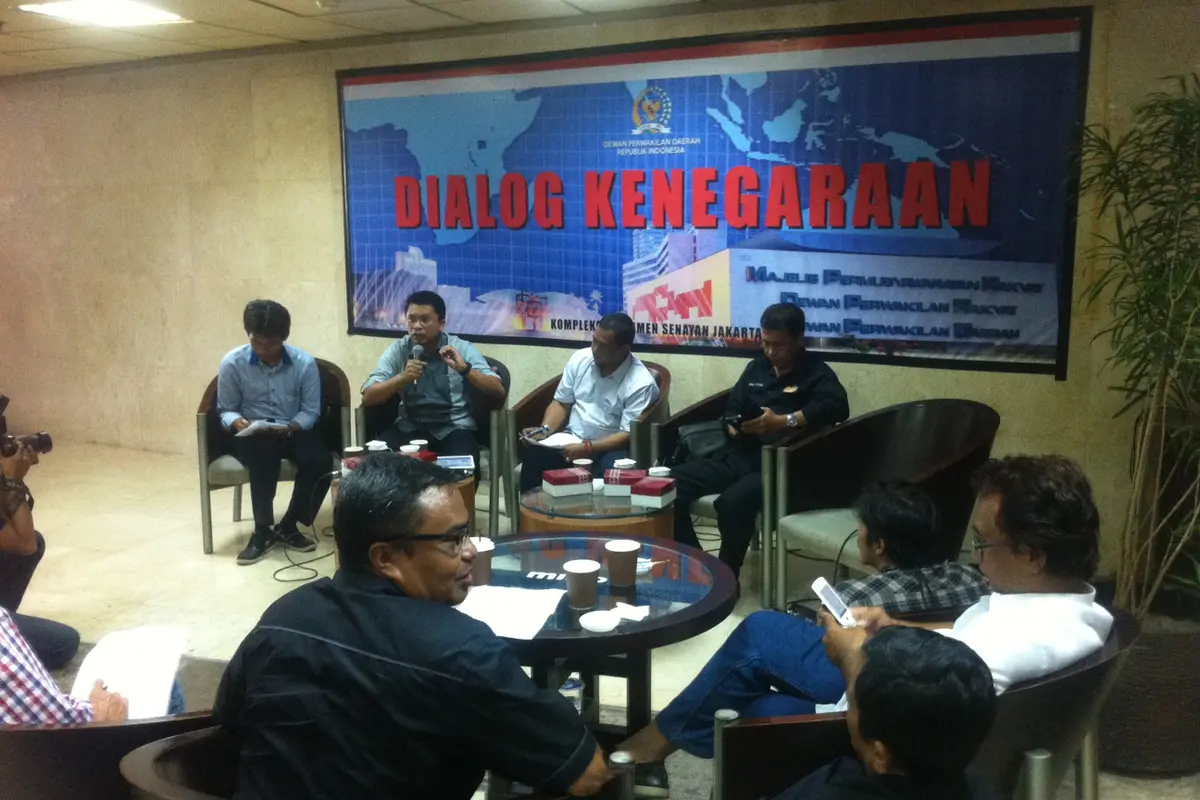Diskusi DPD RI "Kemanakah Arah Sepak Bola Indonesia?"