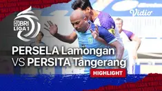 Berita Video, Highlights Pertandingan Persita Tangerang Vs Persela Lamongan pada Jumat (16/9/2021)