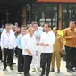 Presiden Joko Widodo atau Jokowi saat meresmikan ‘Jokowi Learning Center’ di SMA Kebangsaan Lampung. (Foto: Istimewa)