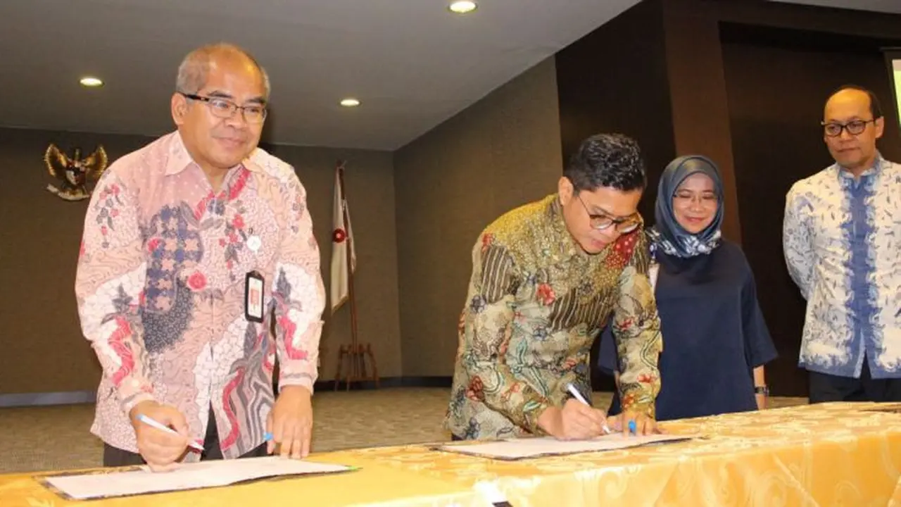 SKK Migas dan Garuda Indonesia jalin kerja sama, Jumat (13/10/2017). (Dok SKK Migas)