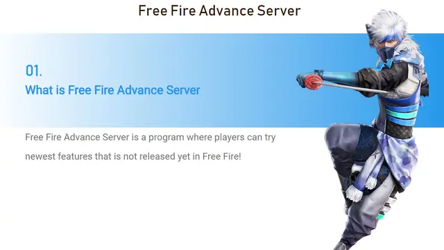 Free Fire Advance Server