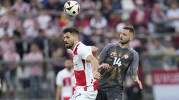 Kroasia sukses menggasak Makedonia Utara dengan skor 3-0. (AP Photo/Darko Bandic)