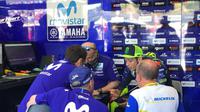 Pembalap Movistar Yamaha, Valentino Rossi. (Twitter/Yamaha MotoGP)