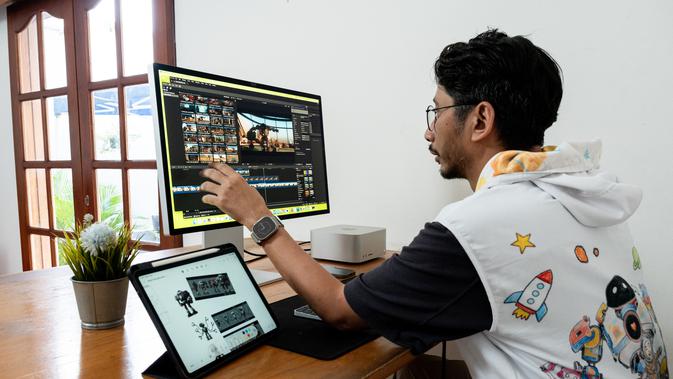 Upie Guava Pelangi di Mars. (Doc: Apple)