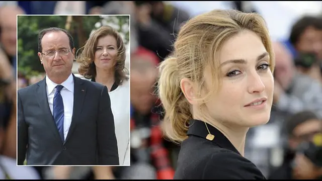 Seorang aktris ternama Julie Gayet disebut-sebut menjadi penyebab kehancuran hubungan Presiden Prancis,  Francois Hollande  dengan pasangan lamanya, Valerie Trierweiler.