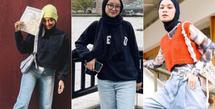 Ada berbagai jenis celana denim yang bisa menjadi kombinasi outfitmu, salah satunya model boyfriend. Celana ini juga bisa digunakan oleh para hijabers agar tampil stylish. Untuk berikut ini inspirasi dari para influencer.