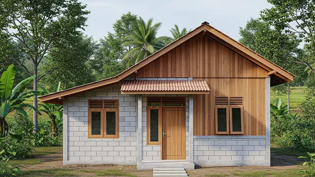 6 Model Rumah Biaya Rp30 Jutaan yang Bisa Dihuni, Biaya Rendah Tetap Nyaman