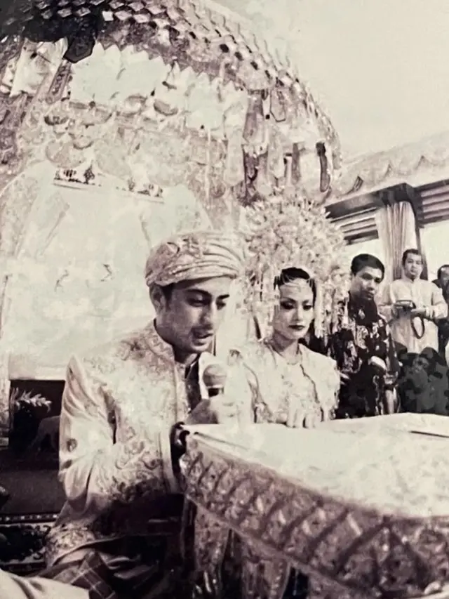 Potret Ersa Mayori dan suami saat ijab kabul (Sumber: Instagram/ersamayori)