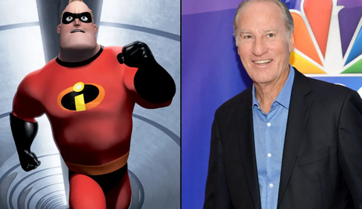 Siapa yang rindu film The Incredibles? Sebelum nonton sekuelnya, ternyata Craig T. Nelson adalah pengisi suara Mr. Incredible loh! (Entertainment Weekly)