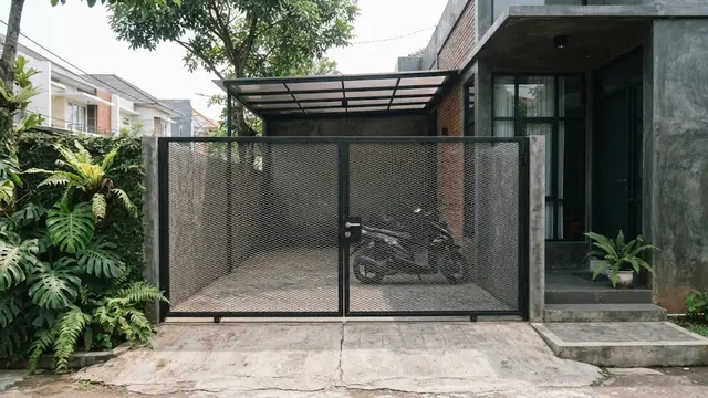 Model Gerbang Rumah Minimalis