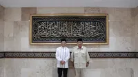 Imam Besar Masjid Istiqlal, Nasaruddin Umar dan Prabowo Subianto. (Merdeka.com/Muhammad Genantan Saputra)
