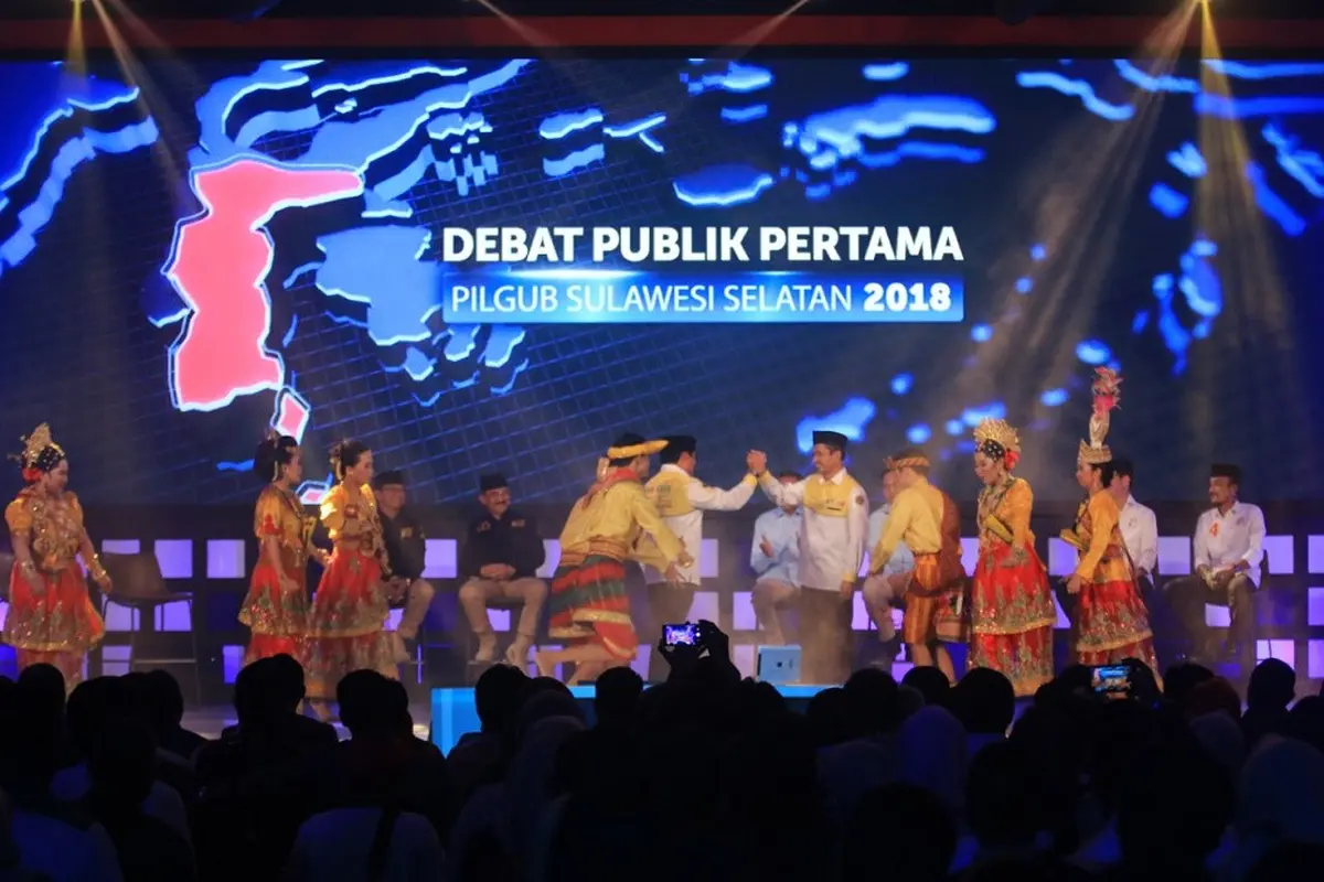 Debat Kontestan Pilgub Sulsel Sesi Kedua Digelar di Jakarta (Liputan6.com/ Eka Hakim)