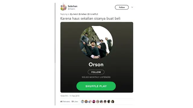 sambung kata spotify