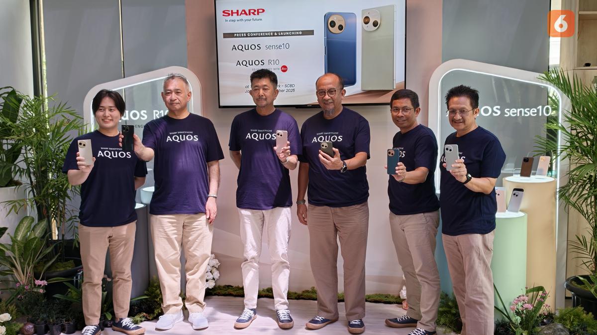 Sharp Aquos Sense10 dan Aquos R10 Rilis di Indonesia, Harga Mulai Rp 6,6 Jutaan