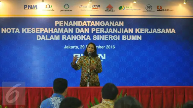 Menteri BUMN Rini Soemarno