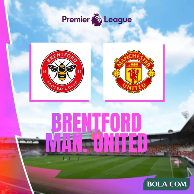 Liga Inggris - Brentford Vs MU