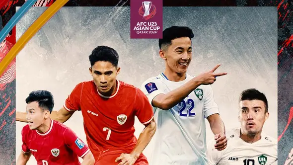 <p>Piala Asia U-23 - Timnas Indonesia Vs Uzbekistan - Duel Pemain: Witan Sulaeman, Marselino Ferdinan Vs Abbosbek Fayzullaev, Khusayin Norchaev (Bola.com/Adreanus Titus)</p>