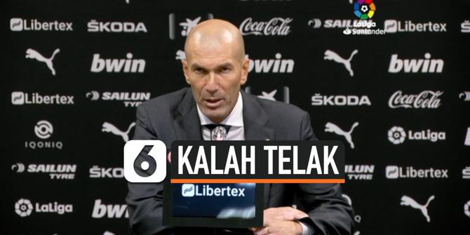 VIDEO: Zinedine Zidane Tanggung Jawab atas Kekalahan Real Madrid