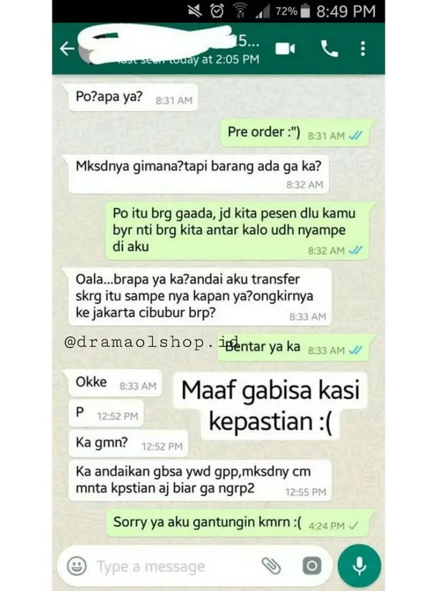 Kelewat Curhat, 7 Obrolan Kocak Antara Pembeli dan Penjual Ini Bikin Ngakak