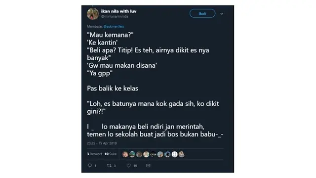 Drama Tentang Budaya Nitip Makanan
