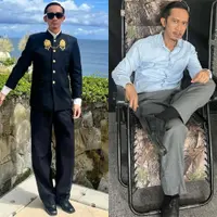 Lihat di sini beberapa potret penampilan baru Aming yang sekarang tampil gagah pakai kemeja dan jas.